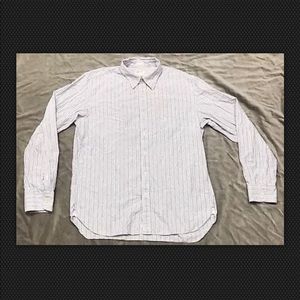 J. Crew Men’s Casual Dress Striped Shirt Large